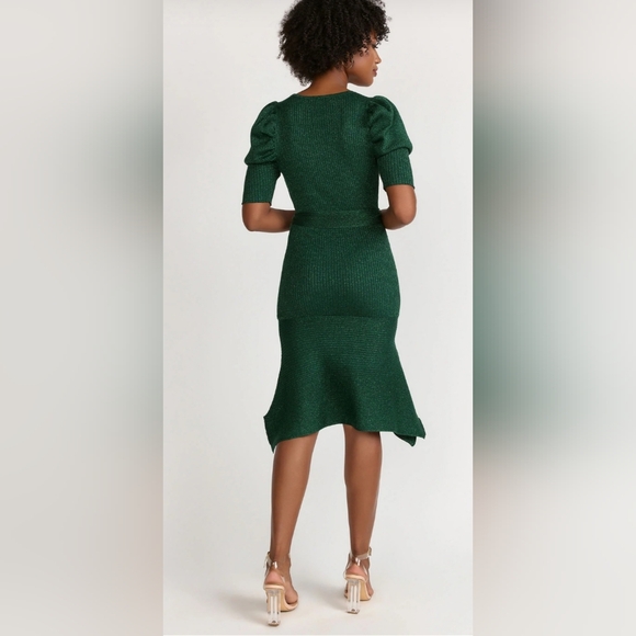 THE DAY IN EMERALD CITY DRESS IN EMERALD GREEN by Jealous Tomato - Picture 2 of 6